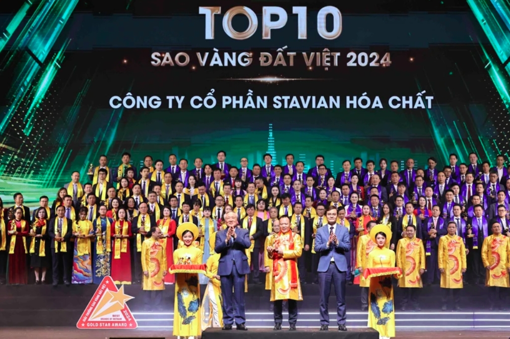 Outstanding enterprises honoured with Vietnam Gold Star Award 2024